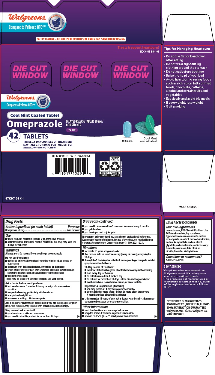 Pill image for Walgreen Co. Omeprazole Drug Facts