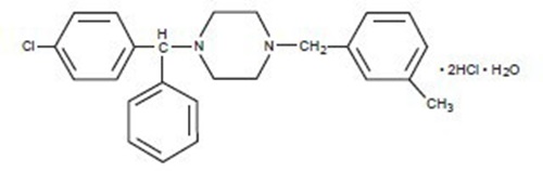 Pill image for These Highlights Do Not Include All The Information Needed To Use Meclizine Hydrochloride Tablets Safely And Effectively. See Full Prescribing Information For Meclizine Hydrochloride Tablets.