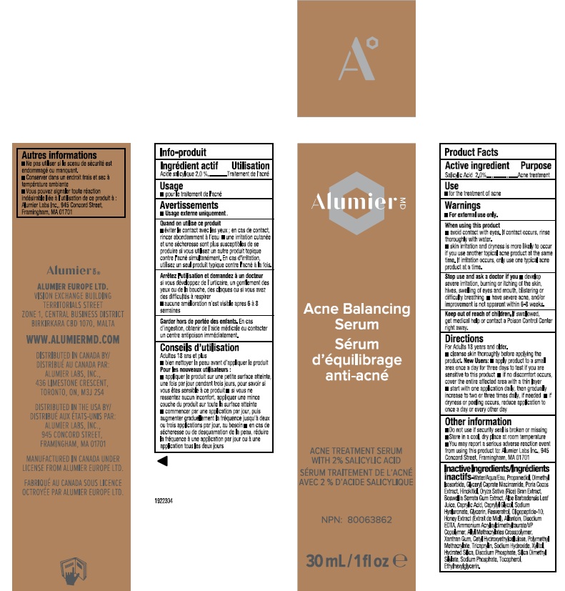 Pill image for Alumier Md Acne Balancing Serum