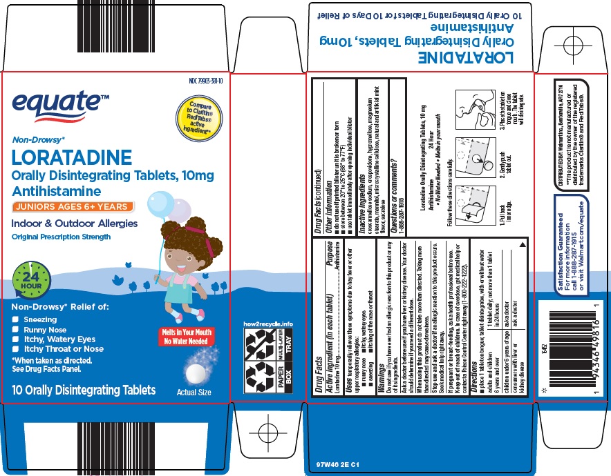 Pill image for Wal-mart Loratadine Drug Facts