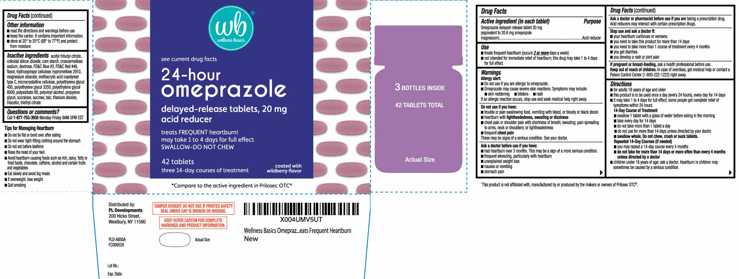 Pill image for Omeprazole Magnesium Delayed-release Tablets