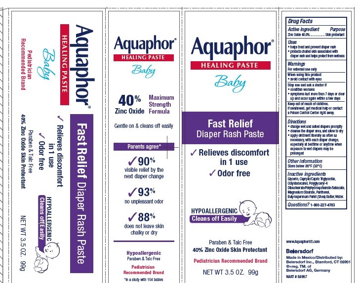 Pill image for Aquaphor Healing Fast Relief Diaper Rash Paste