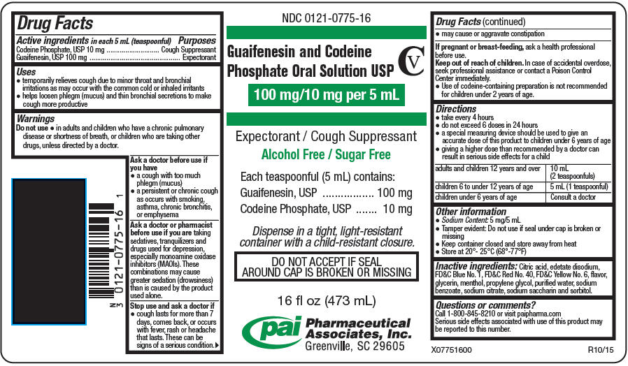 Pill image for Guaifenesin And Codeine Phosphate