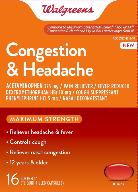 Pill image for Walgreens Maximum Strength Congestion & Headache