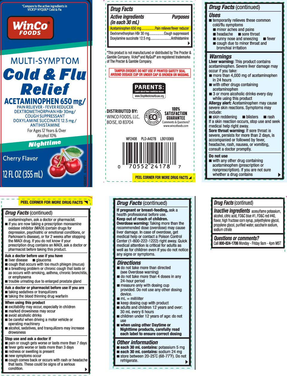 Pill image for drug facts