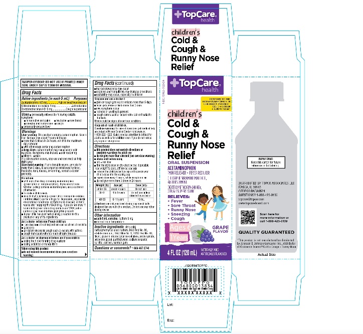 Pill image for Topcare Children's Cold & Cough & Runny Nose Relief