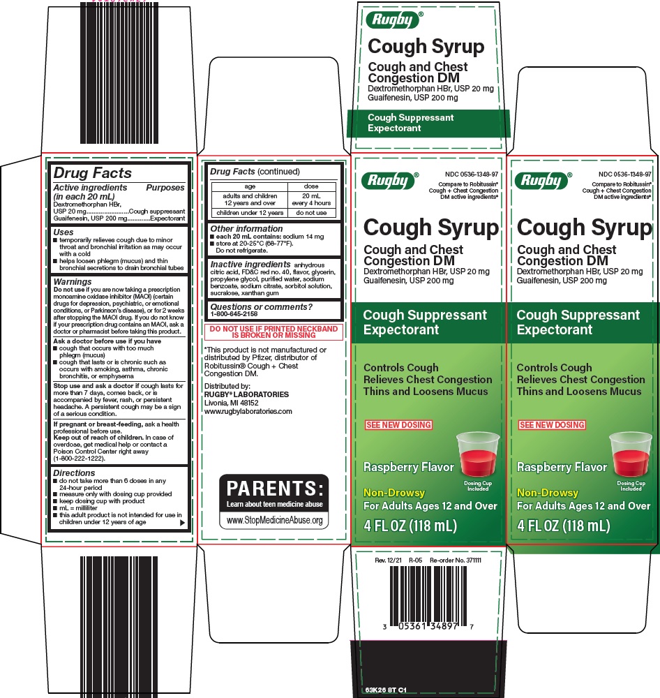 Pill image for Rugby Laboratories Cough Syrup Drug Facts