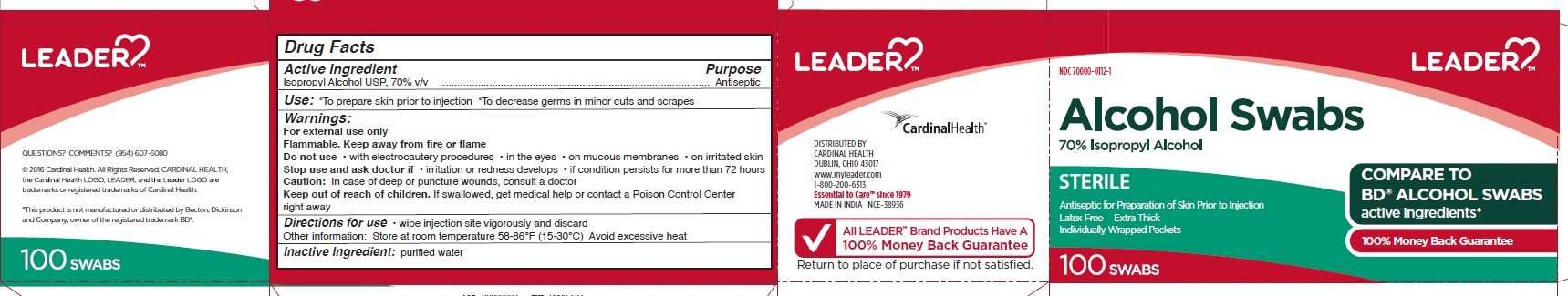 Pill image for Leader Alcohol Prep Pads