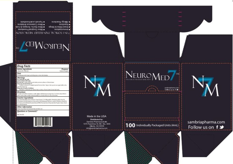 Pill image for neuromed 7 topical anesthetic