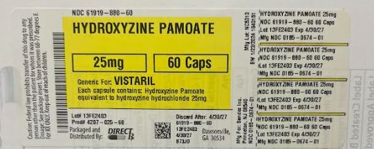 Pill image for Hydroxyine Pamoate