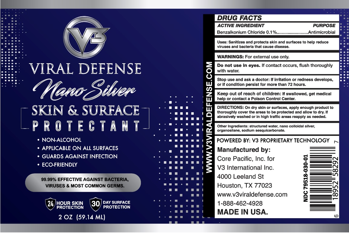 Pill image for V3 Viral Defense ﻿nano Silver 