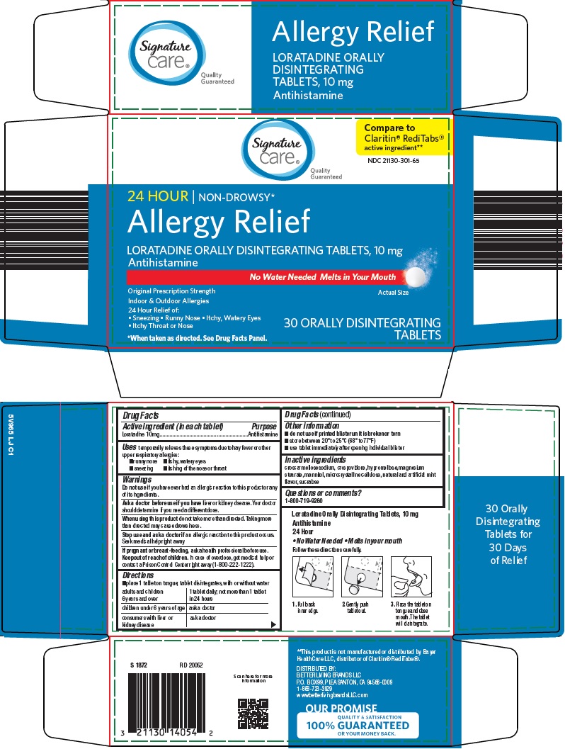 Pill image for Better Living Brands Llc Allergy Relief Drug Facts