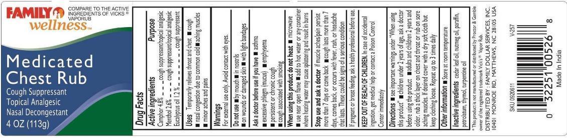 Pill image for Medicated Chest Rub