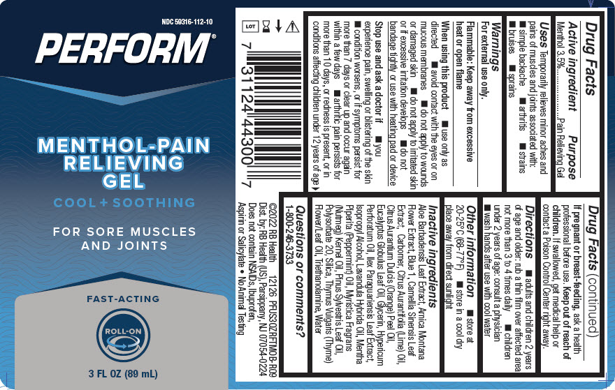 Pill image for Perform Cool And Soothing Pain Relieving Roll-on