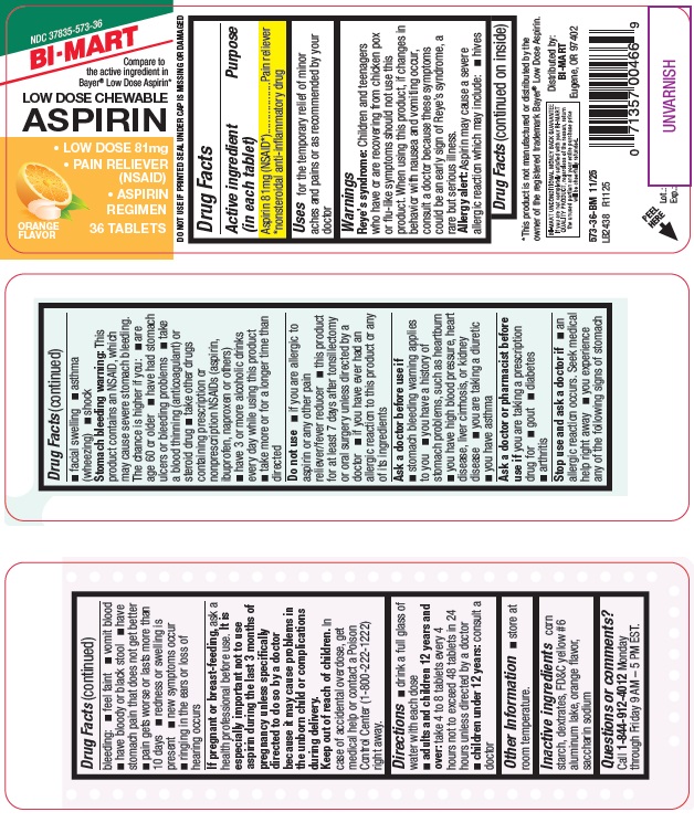 Pill image for Low Dose Chewable Aspirin