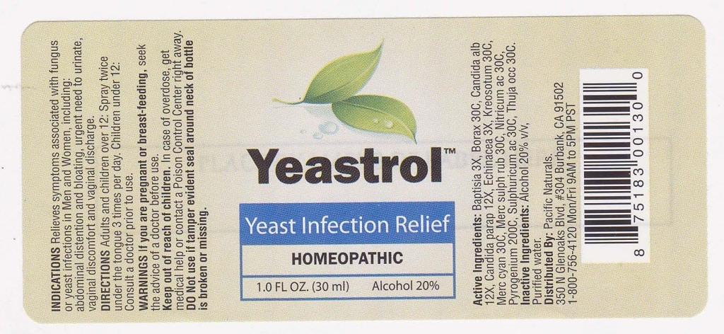 Pill image for Yeastrol