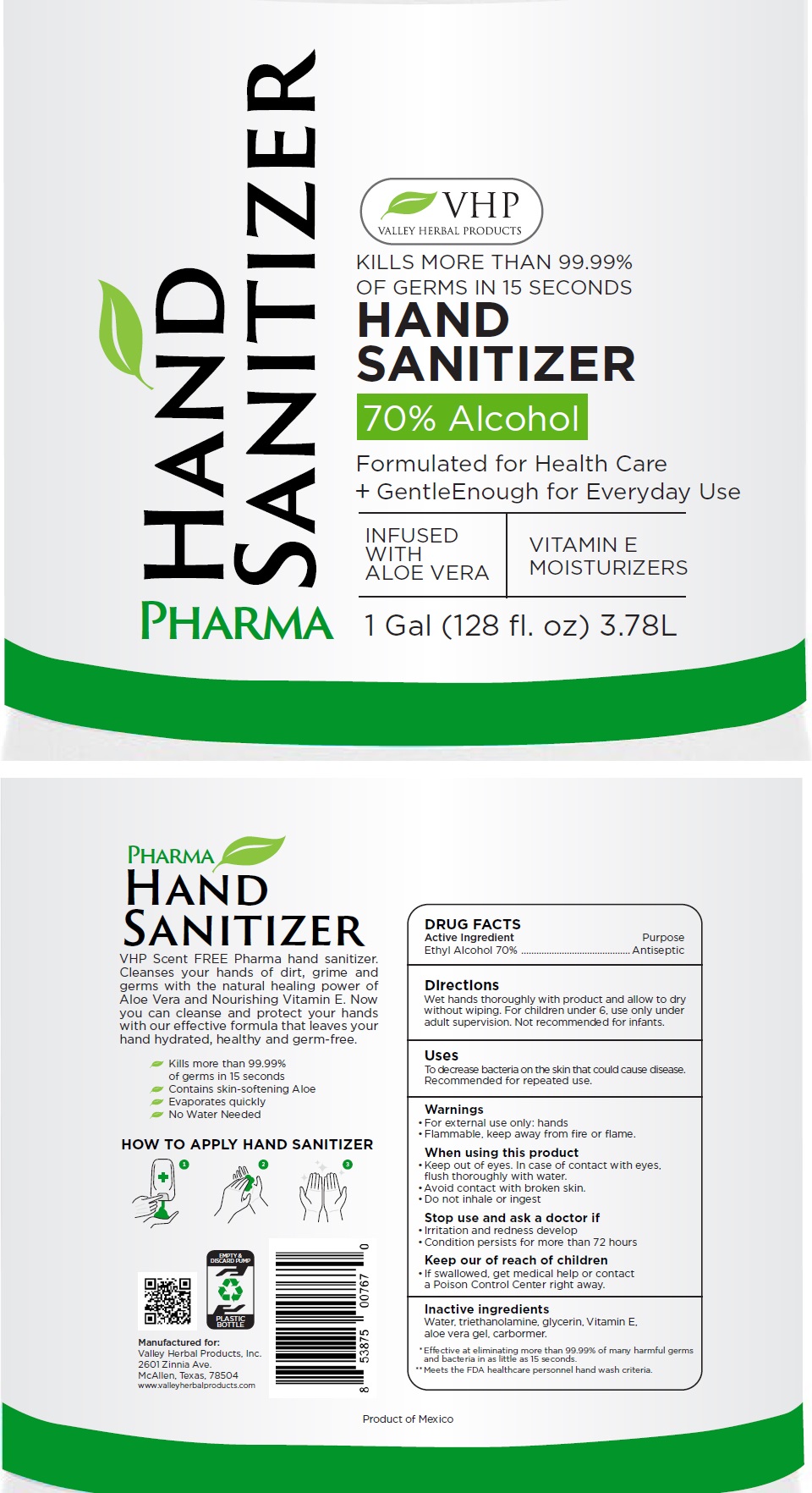 Pill image for Vhp Hand Sanitizer