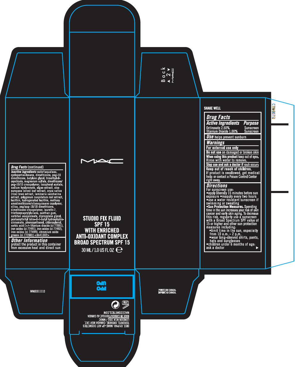 Pill image for Studio Fix Fluid Broad Spectrum Spf 15 With Enriched Anti-oxidant Complex