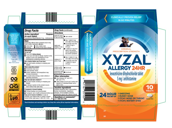 Pill image for Xyzal Allergy 24hr