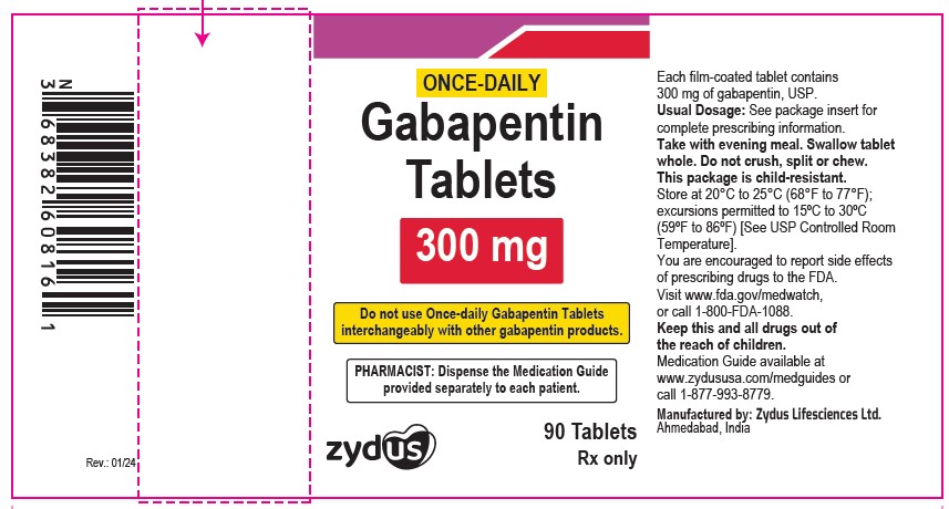 Pill image for Gabapentin Tablets