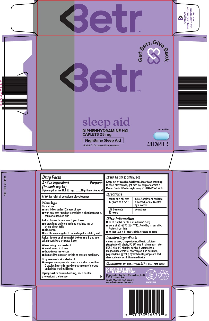 Pill image for Live Betr Llc Sleep Aid Drug Facts