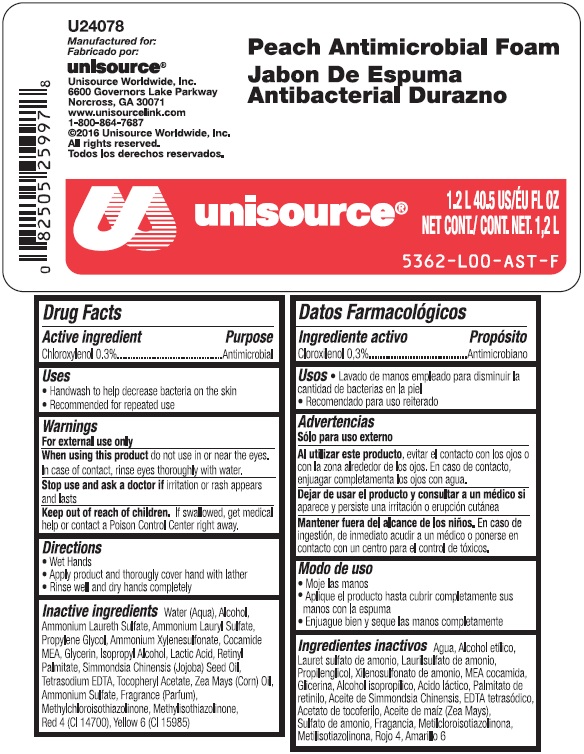 Pill image for Unisource® Peach Antimicrobial Foam