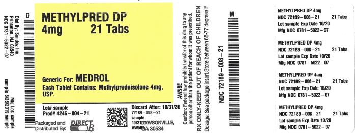 Pill image for Methylpred Dp