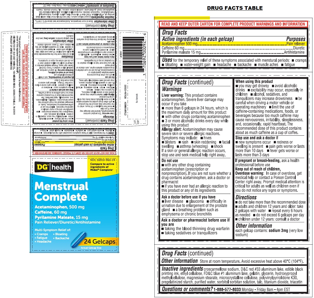 Pill image for Menstrual Complete