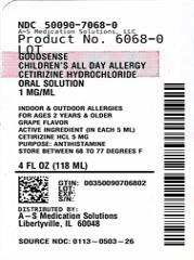 Pill image for Perrigo Children’s All Day Allergy Drug Facts