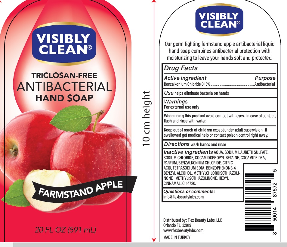 Pill image for Antibacterial -visibly Clean Triclosan Free Hand Soap Farmstand Apple