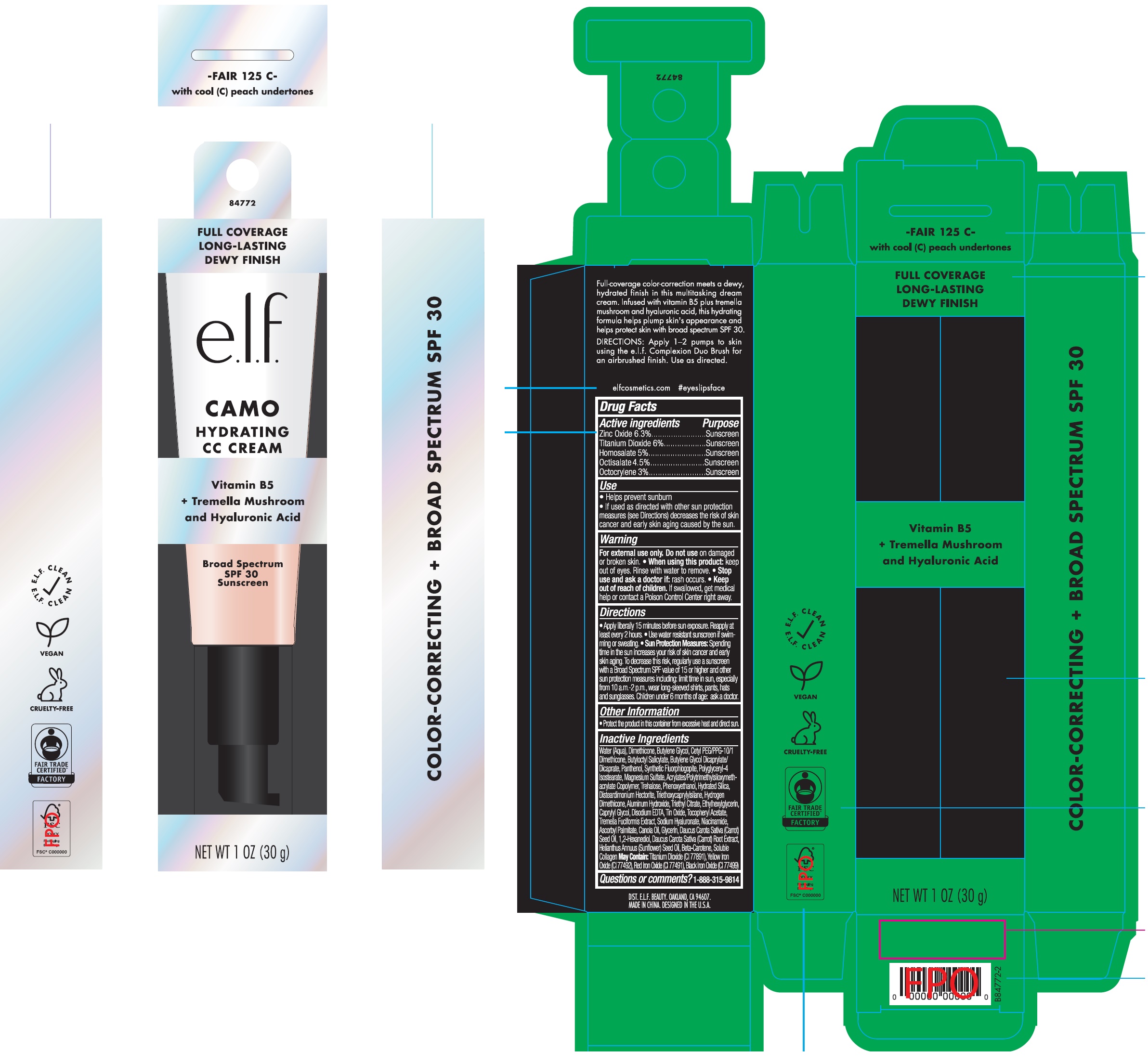 Pill image for Hydrating Camo Cc Cream Spf30 Fair 125 C