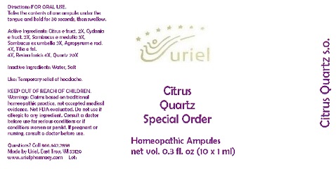 Pill image for Citrus Quartz Special Order