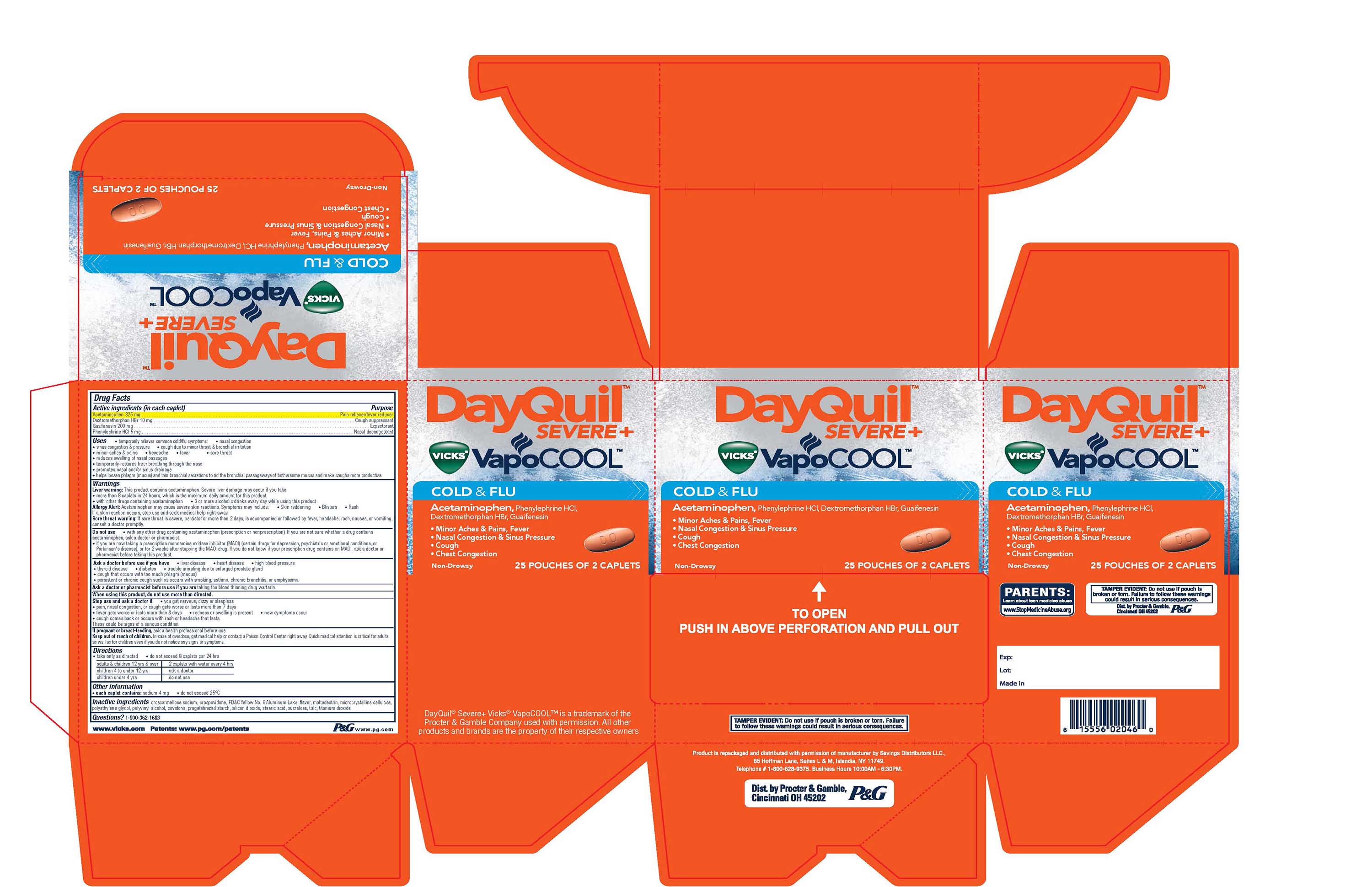 Pill image for Dayquil Severe