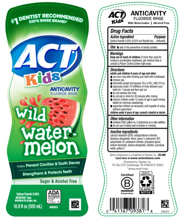 Pill image for Act Kids Anticavity Fluoride Rinse Watermelon