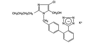Pill image for Losartan Potassium And Hydrochlorothiazide Tablets Usp