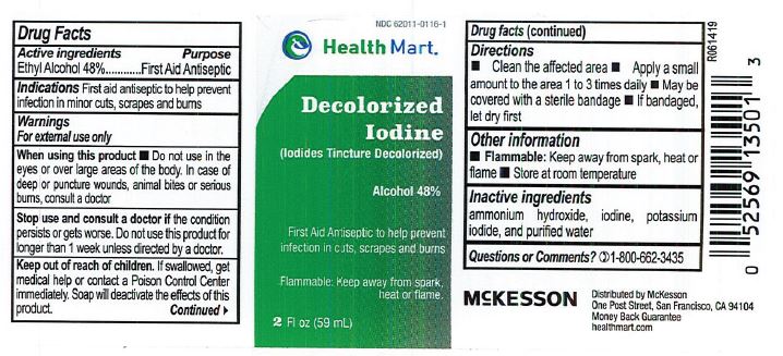 Pill image for Health Mart Decolorized Iodine