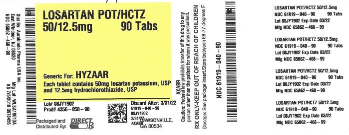 Pill image for Losartan Potassium And Hydrochlorothiazide