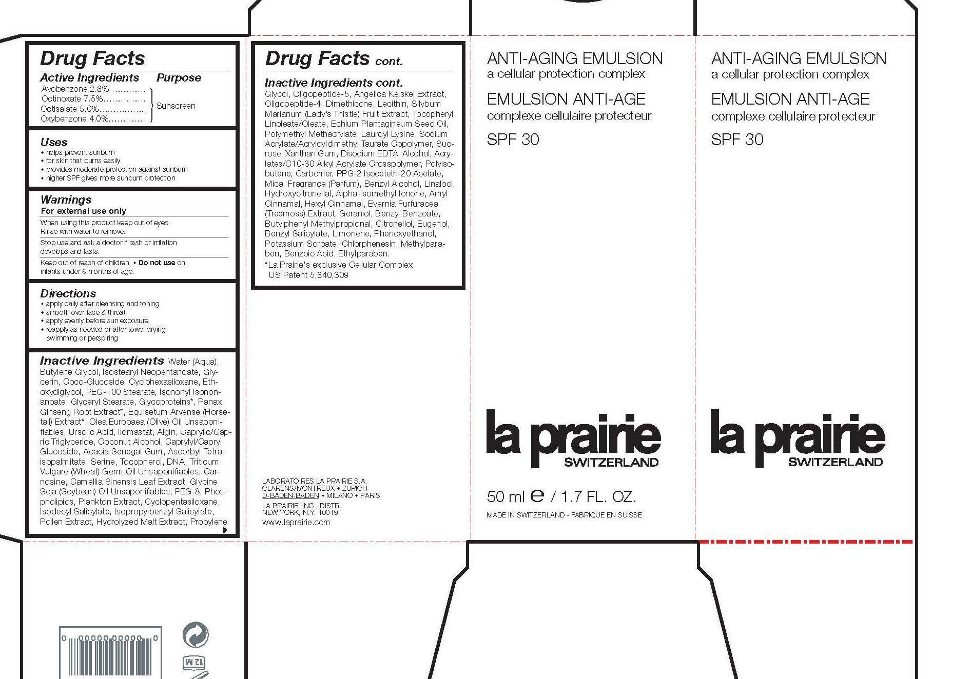 Pill image for Anti-aging Emulsion spf 30