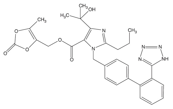 Pill image for These Highlights Do Not Include All The Information Needed To Use Olmesartan Medoxomil Tablets Safely And Effectively. See Full Prescribing Information For Olmesartan Medoxomil Tablets.