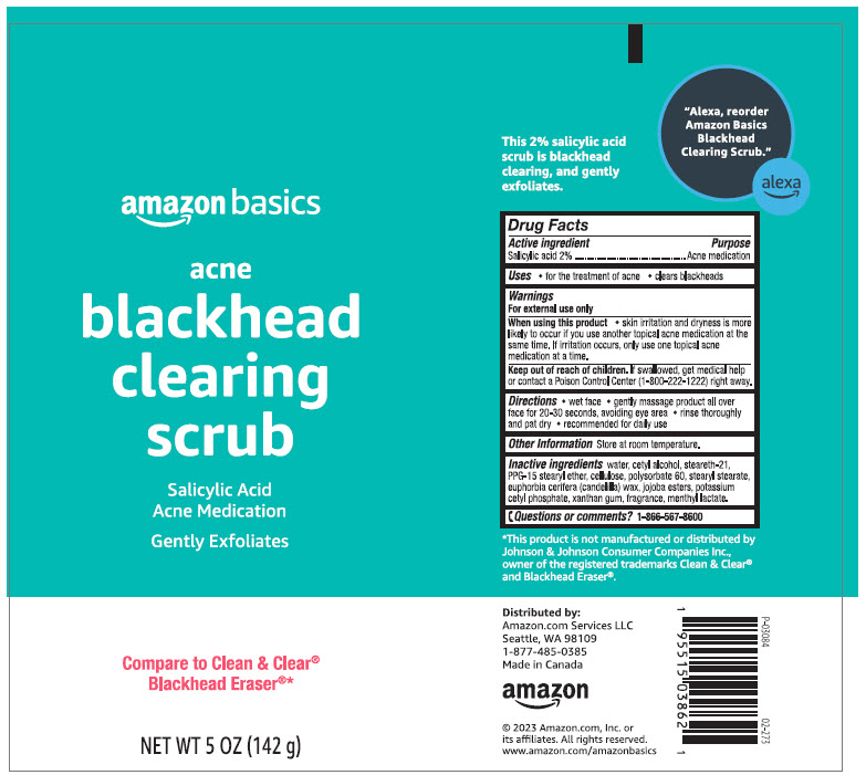 Pill image for Amazon Basics Acne Blackhead Clearing Scrub