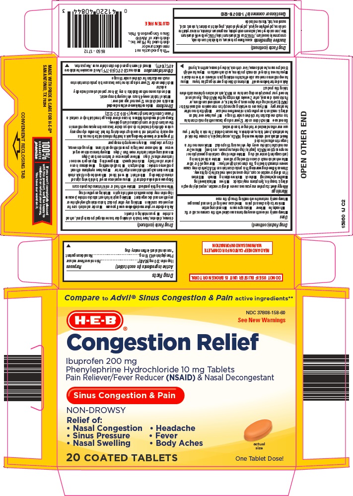 Pill image for Heb Congestion Relief Drug Facts