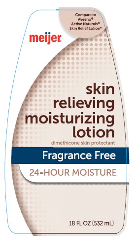 Pill image for Meijer Skin Relieving Moisturizing Lotion