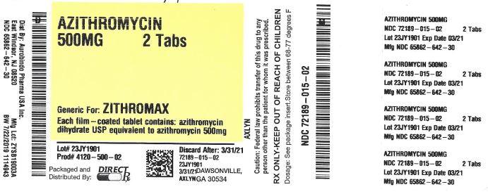 Pill image for Azithromycin