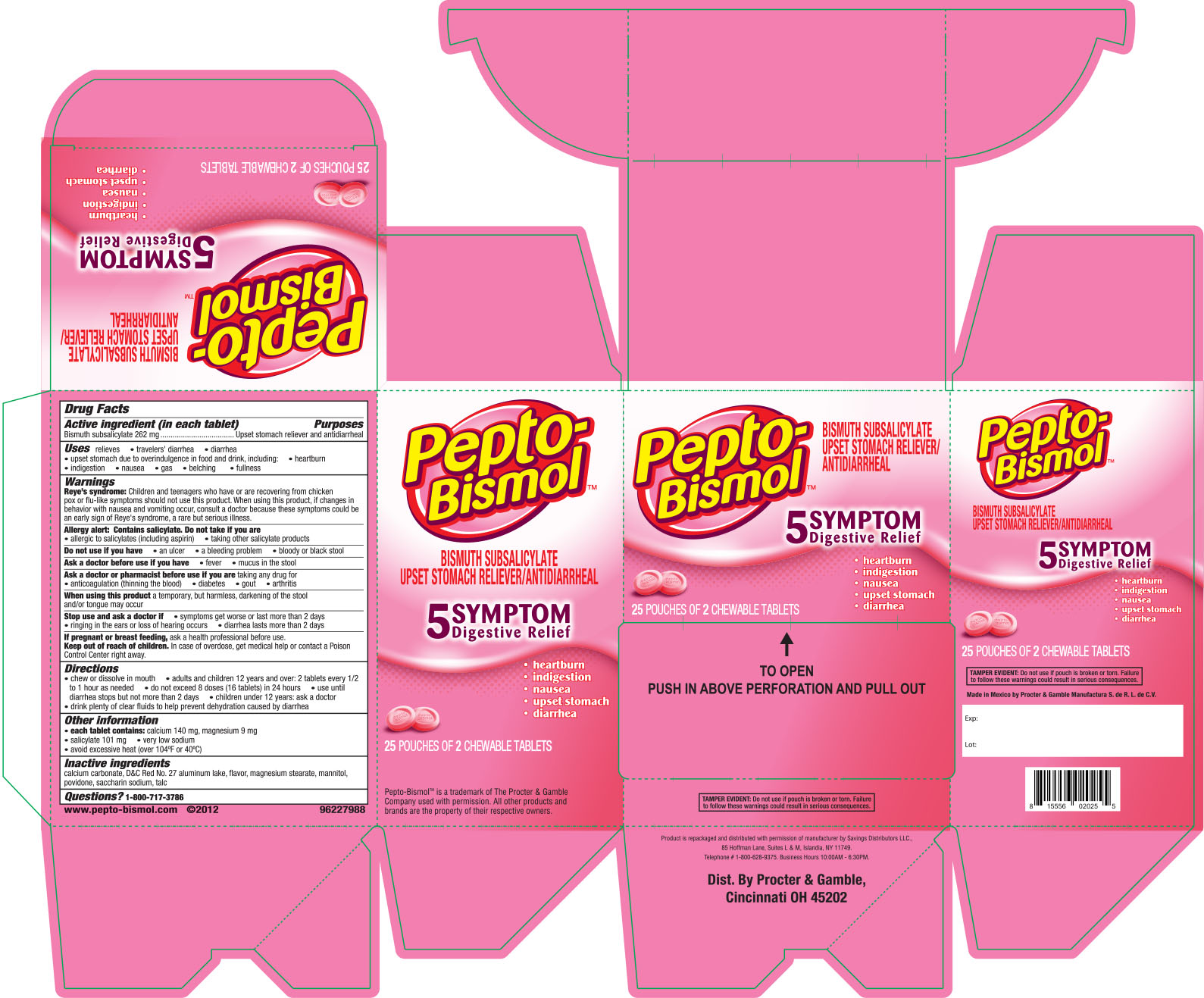 Pill image for Pepto-bismol