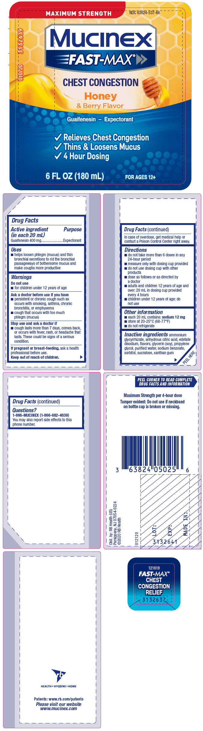 Pill image for Mucinex® Fast-max ®
