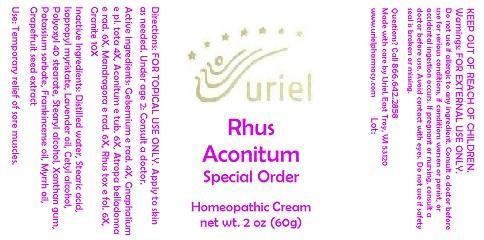 Pill image for Rhus Aconitum Special Order