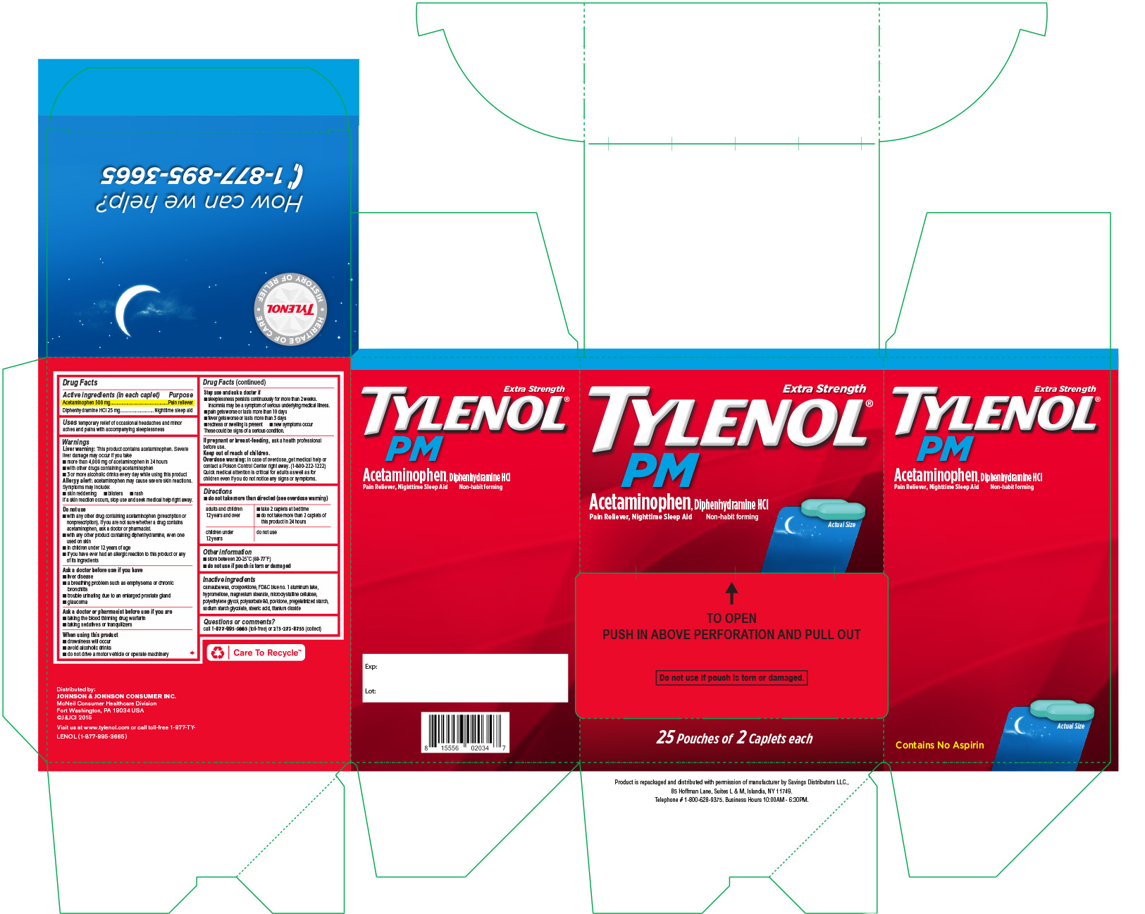 Pill image for Tylenol Pm