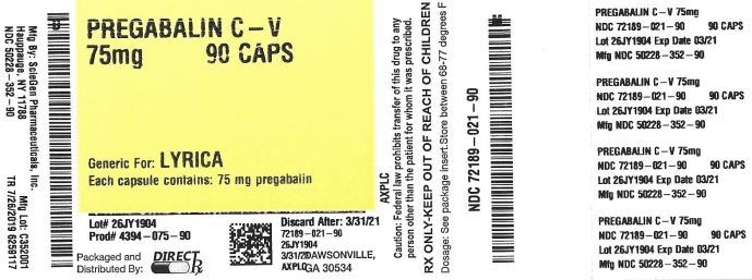 Pill image for Pregabalin