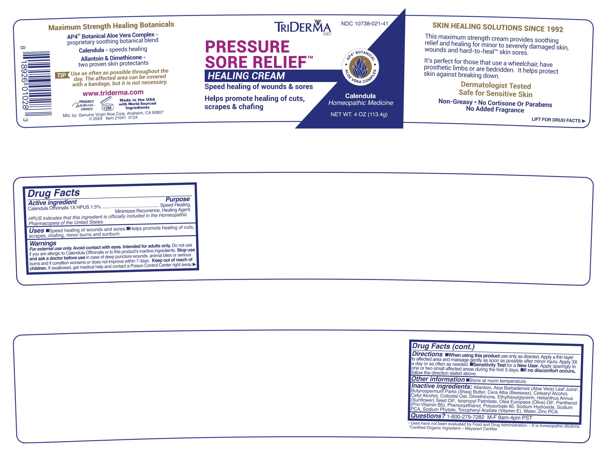 Pill image for Triderma Pressure Sore Relief Healing Cream