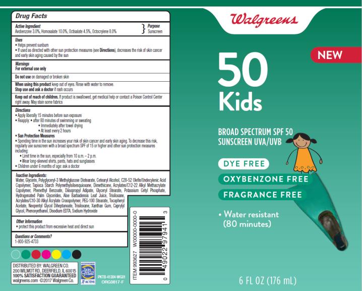 Pill image for wag sun kids lotion spf50 6oz